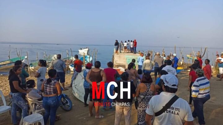 Dos pescadores desaparecidos y dos rescatados en naufragio de lancha entre Oaxaca y Chiapas