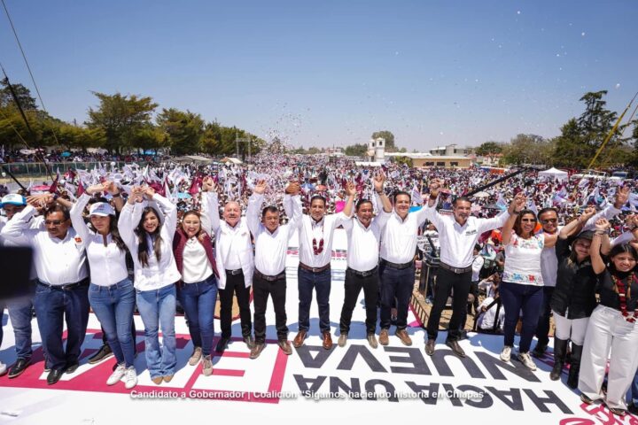 Eduardo Ramírez Aguilar inicia Campaña para Gobernador de Chiapas 