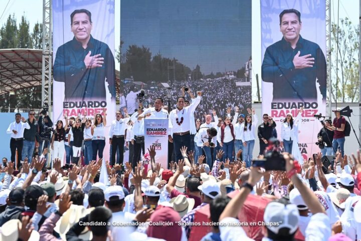 Eduardo Ramírez Aguilar inicia Campaña para Gobernador de Chiapas 