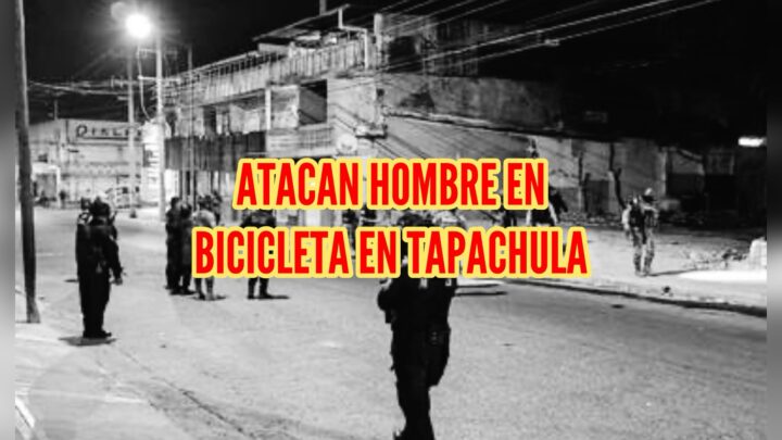 Ciclista guatemalteco herido en ataque armado en Tapachula