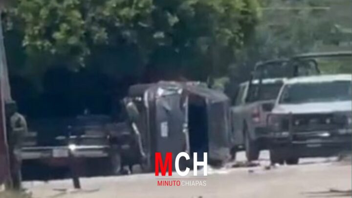 Enfrentamiento en Acapetahua, hay detenidos y armas aseguradas