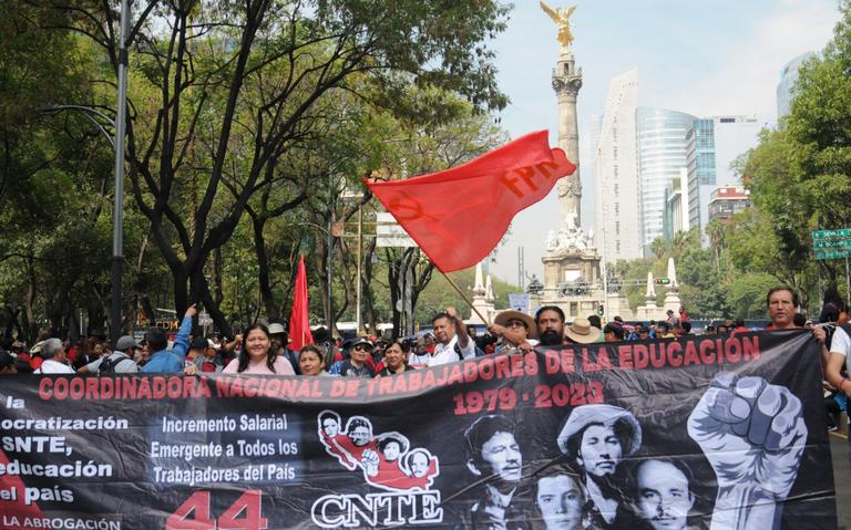 Paro nacional indefinido de la CNTE inicia el 15 de mayo