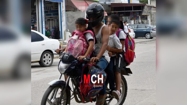 Avanza reforma para evitar que menores de 12 años viajen en motocicleta