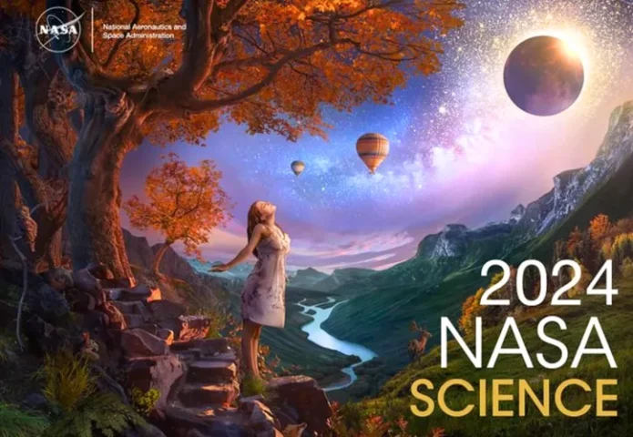 NASA: Viaja por el universo con el calendario 2024