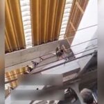 Fallece adulto mayor al caer de escaleras eléctricas en centro comercial (VIDEO)