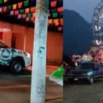 Accidente en feria de Veracruz: Padre e hijo caen de la rueda de la fortuna