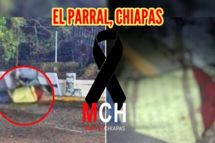 Localizan a persona sin vida con mensaje clavado en el cuerpo en El Parral, Chiapas