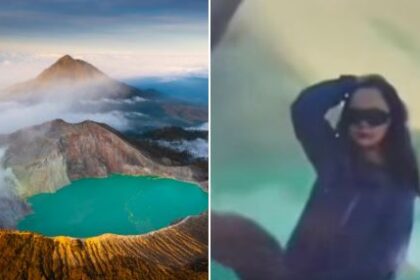 Indonesia: Turista cae en cráter volcánico y fallece mientras posaba para fotos