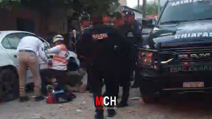 Hombre apuñalado en riña en Patria Nueva de Tuxtla Gutiérrez