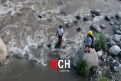 Madre e hijo desaparecen en río Coatán en Tapachula