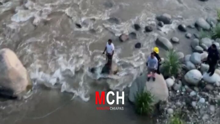 Madre e hijo desaparecen en río Coatán en Tapachula