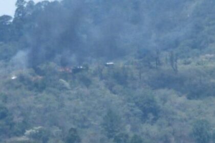 Grupo criminal "El Machete" incendia casas en comunidad de Pantelho