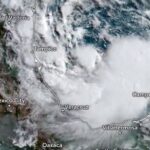 Así luce la tormenta tropical "Alberto" desde el espacio