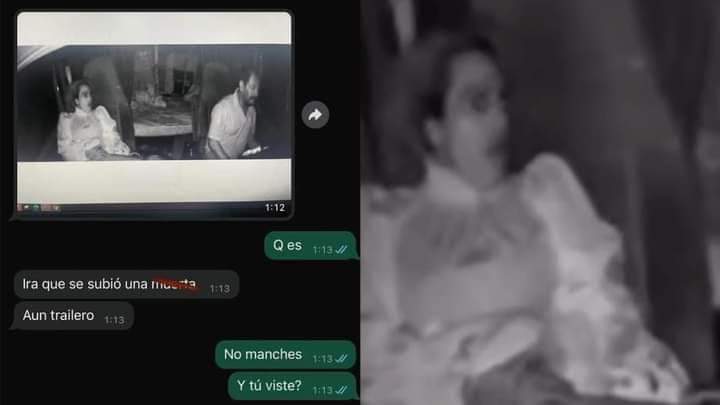 Viral: Supuesto fantasma aparece en video de trailero en Monterrey