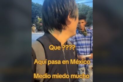 Tiktoker japonés vive un intento de asalto mientras grababa en la Ciudad de México