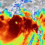 Huracán John se intensifica: pronostican fuertes lluvias y vientos en estos estados