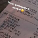 Le cobran 500 pesos por cargar su celular en un restaurante y desata indignación